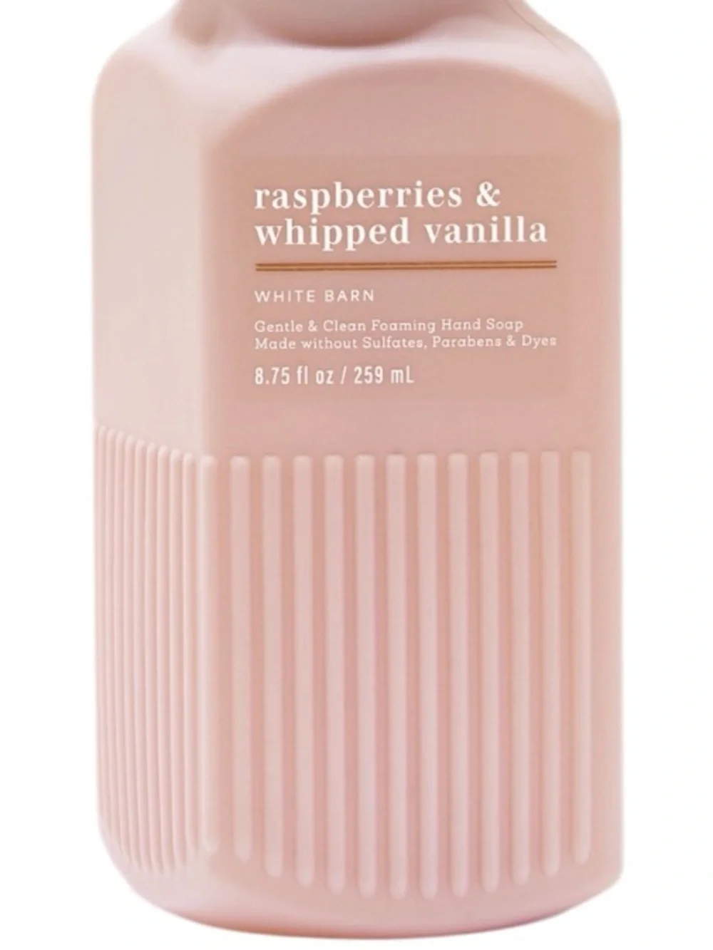 3X BBW Luxe RASPBERRIES & WHIPPED VANILLA Foam Hand Soap 8.75 fl oz Set Bundle